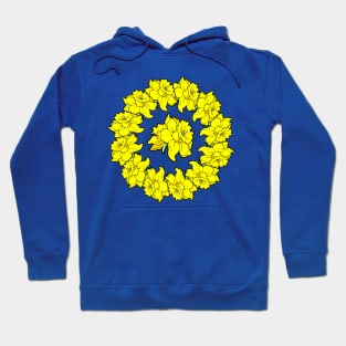 Daffodil Mandala Hoodie